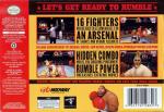 Ready 2 Rumble Boxing Box Art Back